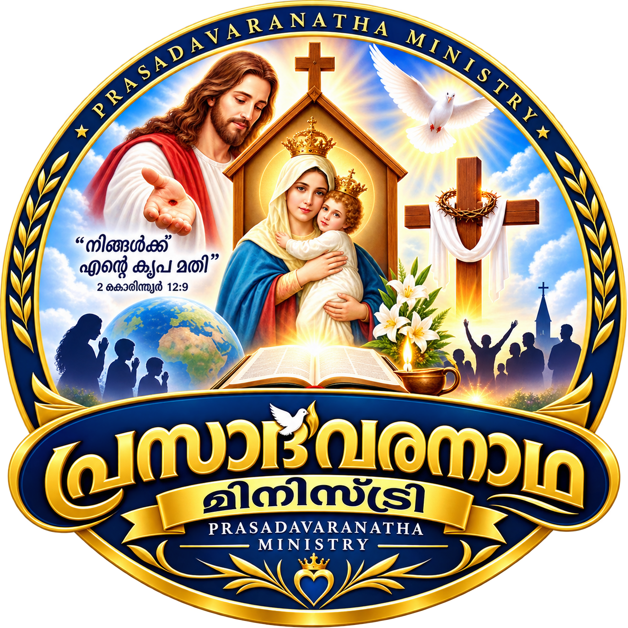 പ്രസാദവരനാഥ മിനിസ്ട്രി ലോഗോ